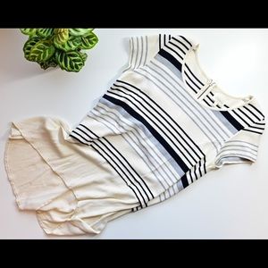 Anthropologie Striped Blouse
